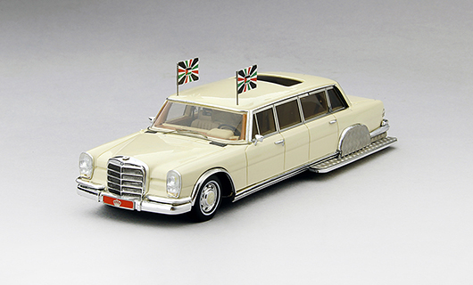 mercedes-benz 600 pulmann limousine (personal car king hussein of jordan) TSM144341 Модель 1:43