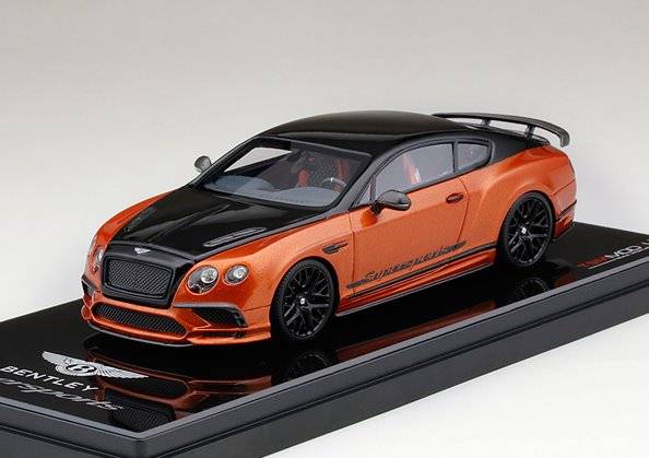 Модель 1:43 Bentley SuperSport 2017 - Black/orange