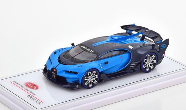 bugatti vision gran turismo - blue/black TSM430532 Модель 1:43