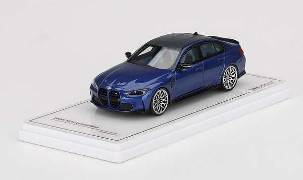 BMW M3 Competition (G80) 2021 - Portimao Blue Metallic TSM430557 Модель 1:43