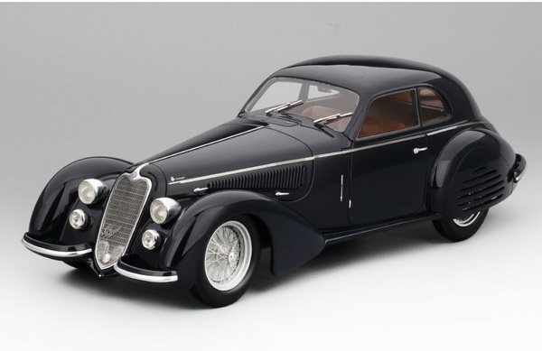 alfa romeo 8c 2900b lungo carrozzeria touring superleggera 1937 - dark blue TSMCE161801 Модель 1:18