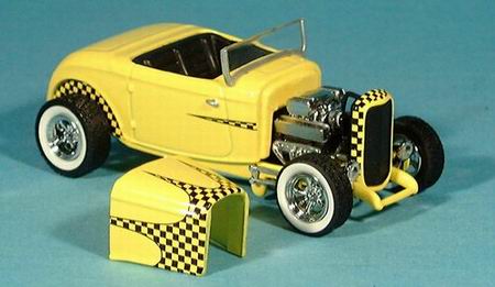 Модель 1:43 Ford Street Rod, yellow