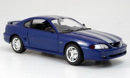 Модель 1:18 Ford Mustang Coupe, Dream Car - blue