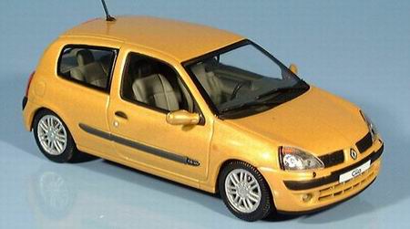 Модель 1:43 Renault Clio II - gold