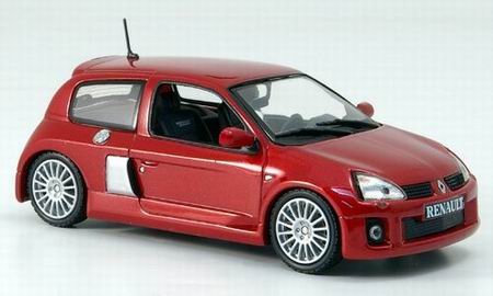 Модель 1:43 Renault Clio Sport V6 Phase II - red met