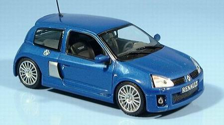 Модель 1:43 Renault Clio Sport V6 Phase II, blue-met.