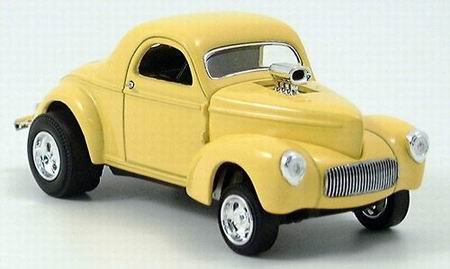 Модель 1:43 Willys Coupe Hot Rod - yellow