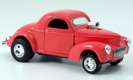 willys coupe hot rod - red 147668 Модель 1:43