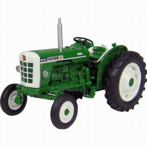 oliver 600 трактор - green/white UH006102 Модель 1:43