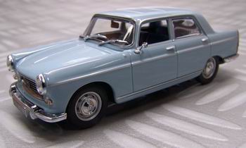 Модель 1:43 Peugeot 404 - pervenche blue