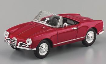 Модель 1:43 Alfa Romeo Giulietta Spyder - red