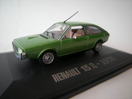 renault 15 tl - green UH5062 Модель 1:43