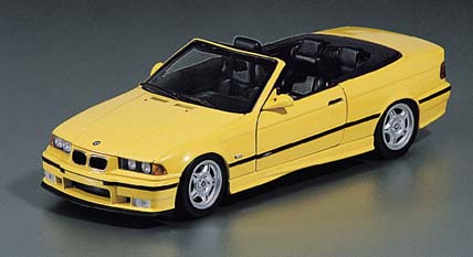 Модель 1:18 BMW M3 (E36) Cabrio - yellow