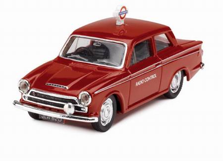Модель 1:43 Ford Cortina Mk I «London Transport» «RADIO CONTROL» - red
