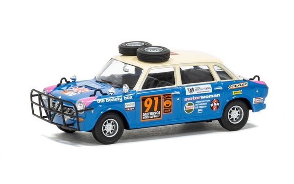 morris 1800 mk2 1970 world cup rally, 2nd in ladies’ prize, 18th overall VA08913 Модель 1:43