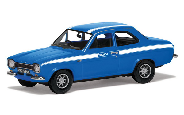 Модель 1:43 Ford Escort Mk I Mexico - electric Monza blue (L.E.1100pcs)