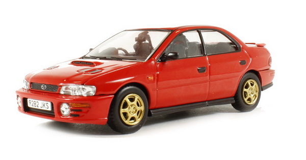 Модель 1:43 Subaru Impreza Turbo (4-door) (UK version) - red