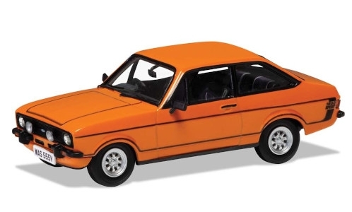 Модель 1:43 Ford Escort Mk II 1600 Sport - signal orange/black strip