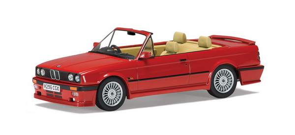 Модель 1:43 BMW 3-series Alpina 2.5 (E30) Cabrio - red