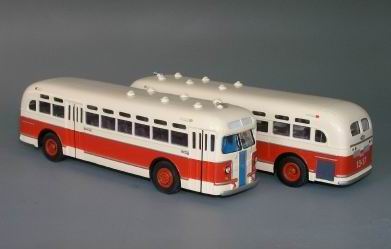 ЗиС-154 Дизель-электрический /zis-154 diesel-electric city bus V3-14 Модель 1:43