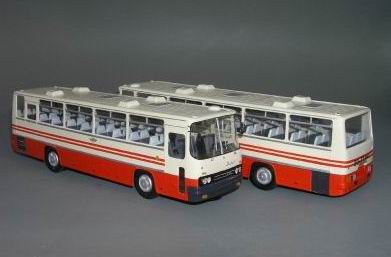 ikarus 256.75 intercity bus / Икарус 256.75 междугородный V5-27 Модель 1:43