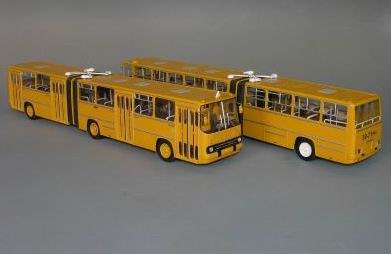Модель 1:43 Ikarus 280.00 City Bus Articulated / Икарус 280.00 автобус городской сочленённый