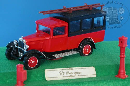 Модель 1:43 Citroen C4 Fourgon Pompiers