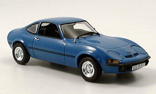 Модель 1:43 Opel GT/J - blue