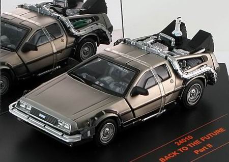DeLorean DMC-12 «Time Machine» «Back to the Future» Part II VSS24010 Модель 1:43