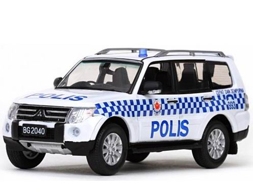 mitsubishi pajero «polis» (Полиция Брунея) VSS29323 Модель 1:43