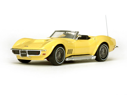 Модель 1:43 Corvette Open Convertible - safari yellow