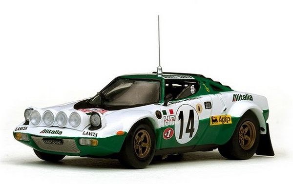 Lancia Stratos HF №14 «Alitalia» Winner Rallye Mote-Carlo (Sandro Munari - Mario Mannucci) (L.E.699pcs) VSS42460 Модель 1 43