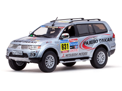 Модель 1:43 Mitsubishi Pajero Sport №631 Team Service Car Rally Dakar Argentina-Chile (R.DEVEVEY - M.Parent) (L.E.859pcs)
