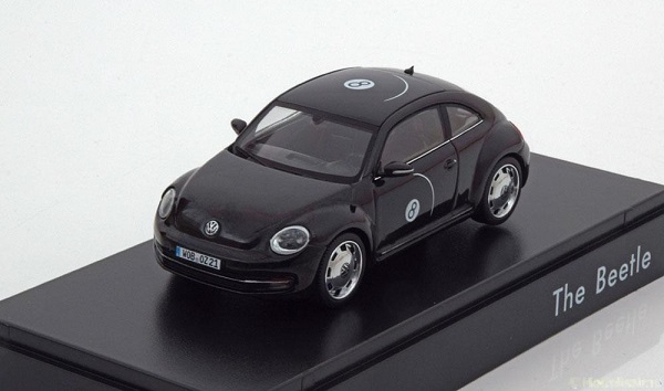 Модель 1:43 Volkswagen Beetle «Eight Ball» - black