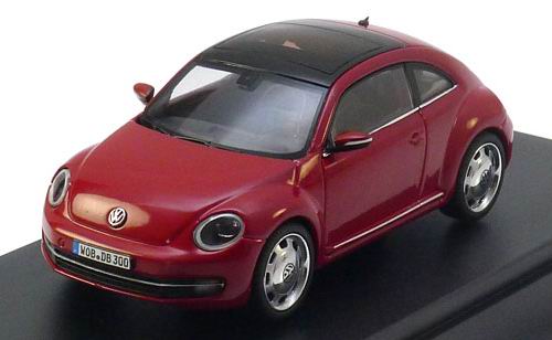 Volkswagen New Beetle - red 5C1099300Y3D Модель 1:43