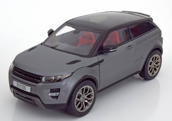 Модель 1:18 Range Rover Evoque - grey/black
