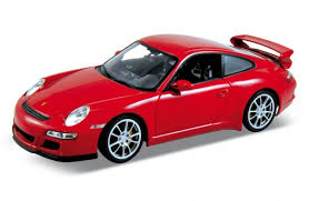 Модель 1:18 Porsche 911 (997) GT3 2008 - Red