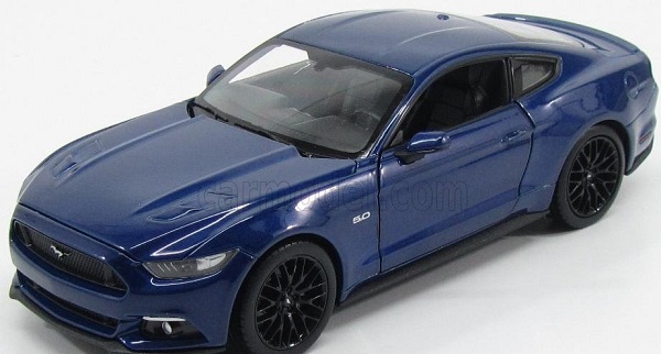 Модель 1:24 FORD Mustang GT (2015), blue metallic
