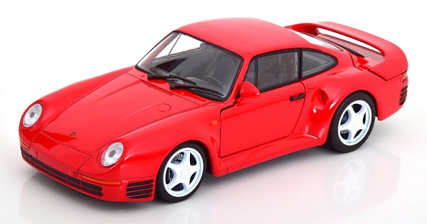 Модель 1:24 Porsche 959 1986-1988 red Special model from the Porsche Museum