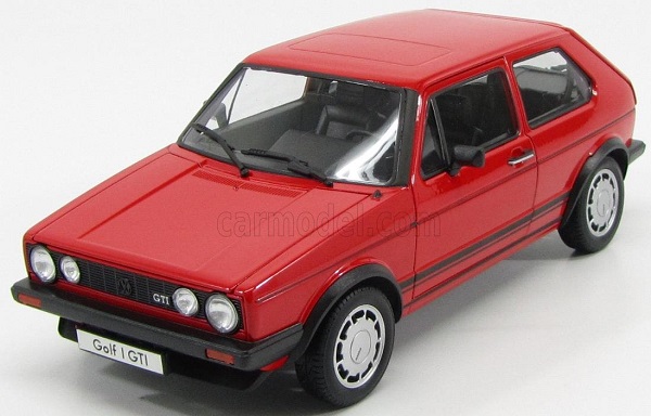 VOLKSWAGEN Golf I Gti Pirelli 2-door (1983), Red WE18039R Модель 1:18