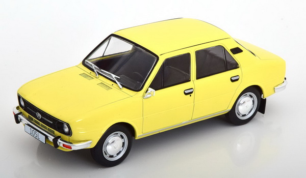 Модель 1:24 SKODA 105L - 1976 - Light Yellow