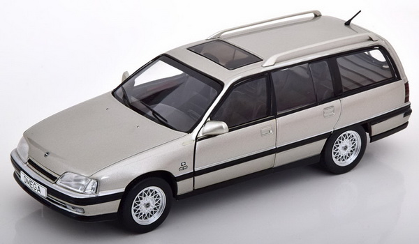 OPEL Omega A2 Caravan - 1990 - Metallic Grey WB124165 Модель 1:24