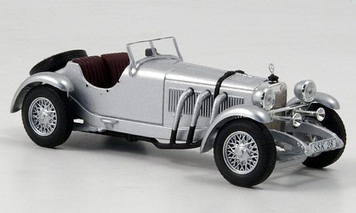 Модель 1:43 Mercedes-Benz SSK - silver