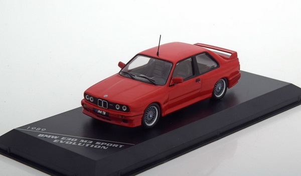 Модель 1:43 BMW M3 (E30) Sport Evolution - red