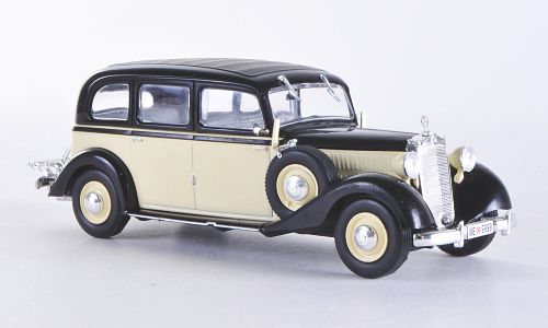 Модель 1:43 Mercedes-Benz 260 D (W138) - beige/black