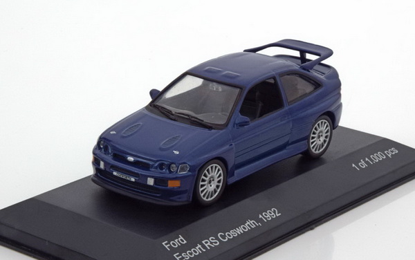 Модель 1:43 Ford Escort RS Cosworth - blue met (L.E.1000pcs)