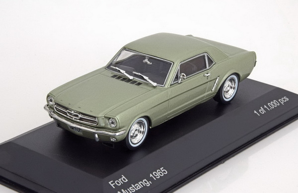 Модель 1:43 Ford Mustang Coupe 1965 Metallic Light Green