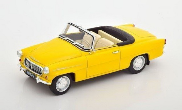 SKODA Felicia Convertible 1959 Yellow WB124118 Модель 1:24