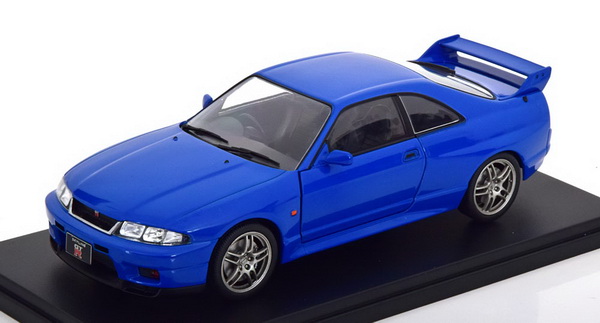 Модель 1:24 NISSAN Skyline GT-R (R33) 1997 Blue