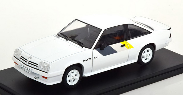Модель 1:24 OPEL Manta B GSi 1984 White/Grey/Yellow
